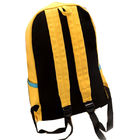 กระเป๋าเป้สะพายหลังขนาดใหญ่ที่ทนทานสำหรับนักเรียนมัธยมปลายสีแดง / ดำ / เหลือง