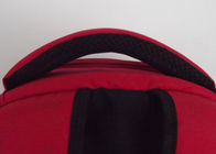 กระเป๋าเป้สะพายหลังโพลีเอสเตอร์สีแดง 600D แบบไม่เป็นทางการ, กระเป๋าสะพายหลังที่เป็นเอกลักษณ์สำหรับความจุ 30 ลิตรของวิทยาลัย