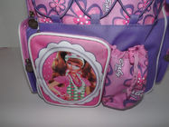 กระเป๋าเป้สะพายหลังรูปการ์ตูนสวย ๆ กระเป๋าเป้สะพายหลังเด็กสีม่วง
