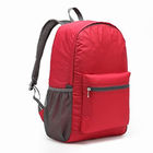 กระเป๋าเป้สะพายหลังสีแดงกีฬากลางแจ้งที่มีสไตล์สำหรับนักเดินทางกลางแจ้ง