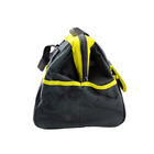 กระเป๋าเครื่องมือหนักสีดำและเหลืองสำหรับอุปกรณ์ไฟฟ้า / สวน / ระบบเครือข่าย