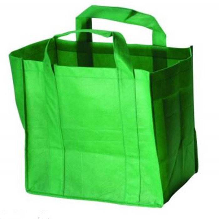 กระเป๋าใส่กระเป๋าพิมพ์ส่งเสริมการขายแบบกำหนดเอง Shopping in Green /, Purple / White