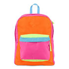 กระเป๋าเป้สะพายหลังสำหรับเด็ก ๆ หลากสีสำหรับเด็กผู้หญิงสีส้ม / แดง / น้ำเงิน