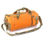 กระเป๋าเดินทาง Duffel ขนาดใหญ่กระเป๋า Duffel สีส้มพร้อมกระเป๋า Inner Pouch