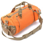 กระเป๋าเดินทาง Duffel ขนาดใหญ่กระเป๋า Duffel สีส้มพร้อมกระเป๋า Inner Pouch