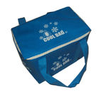 กระเป๋าใส่อาหารกลางวันสีน้ำเงินเข้มกระเป๋าใส่สุญญากาศสำหรับผู้ชาย 2mm อลูมิเนียม EPE Inside