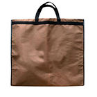 กระเป๋าจักสานผ้าสามพับที่มีด้ามจับสีน้ำตาล, ซิปซิปกระเป๋าการ์เม้นท์