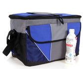 Disposable Blue Cooler ฉนวนถุงปิกนิกถุงอาหารกลางวัน OEM / ODM สำหรับผู้ชาย